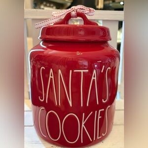 Rae Dunn Santa’s Cookie’s Canister